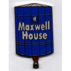 Maxwell House Coffee Drum Special Shape Silver